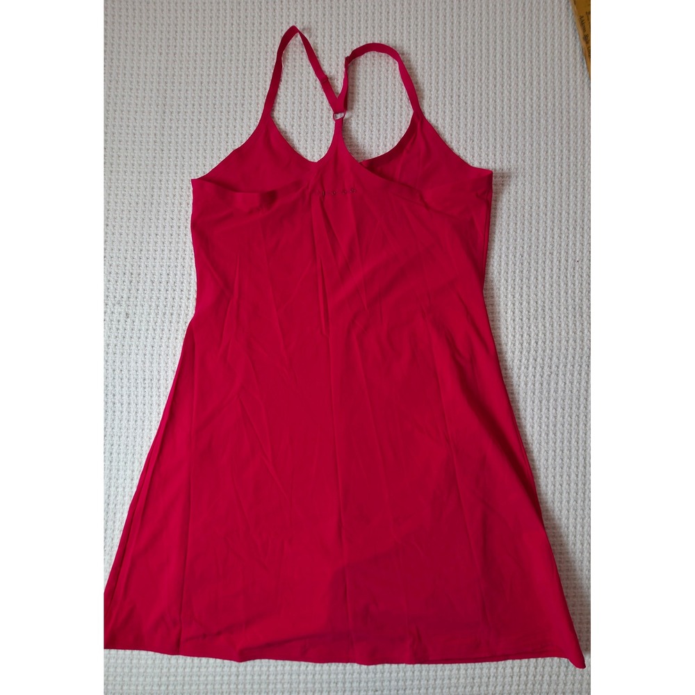 Outdoor Voices Exercise Dress Women M Red Excellent Built-in Shorts Pockets - Picture 2 of 8